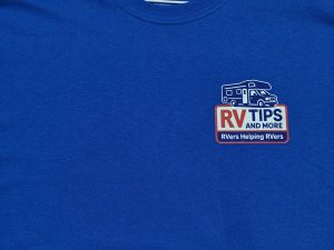 T-Shirts for RVers with RV Tips LOGO